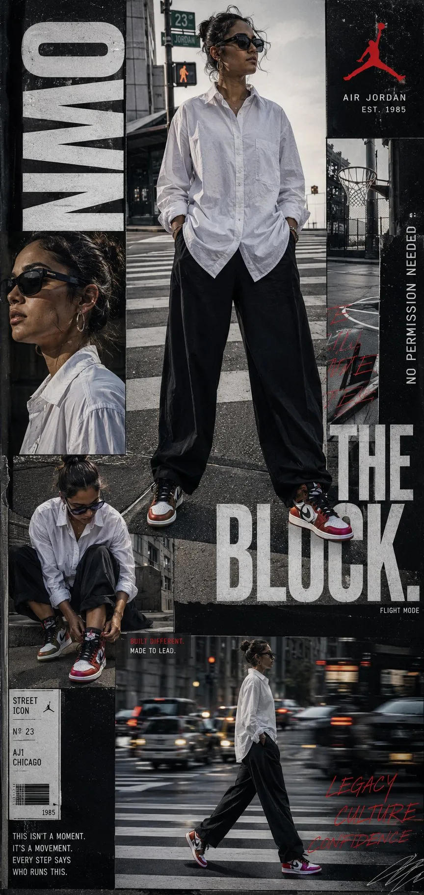 Cartel streetwear Air Jordan OWN THE BLOCK