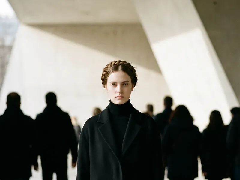 Alpine motion-blur magazine pictorial