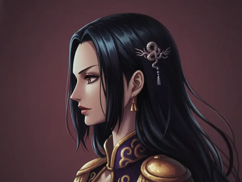 Boa Hancock One Piece thick-paint