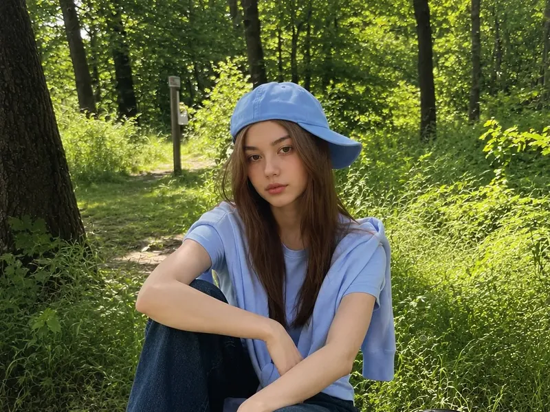 Korean forest log Y2K summer