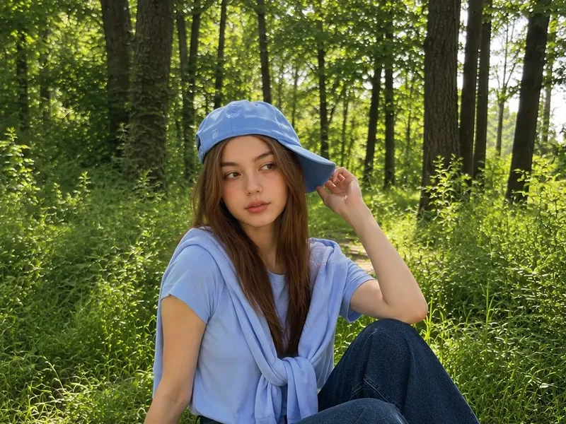 Korean forest log Y2K summer