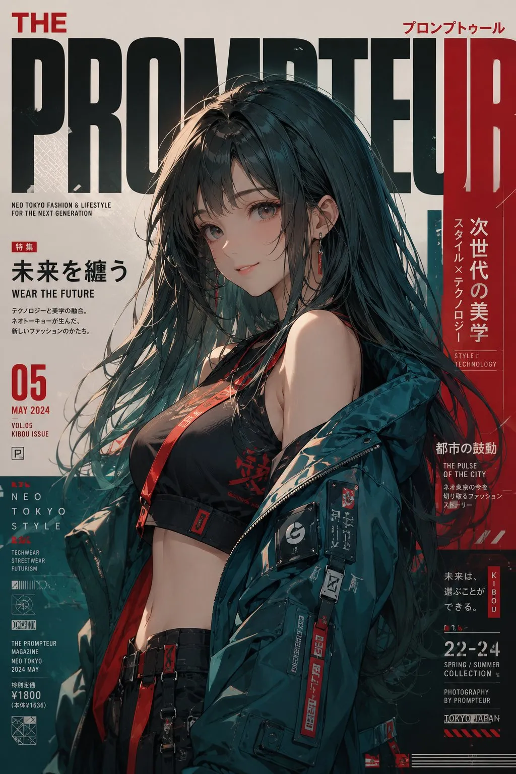 Neo-Tokyo PROMPTEUR Magazin-Cover