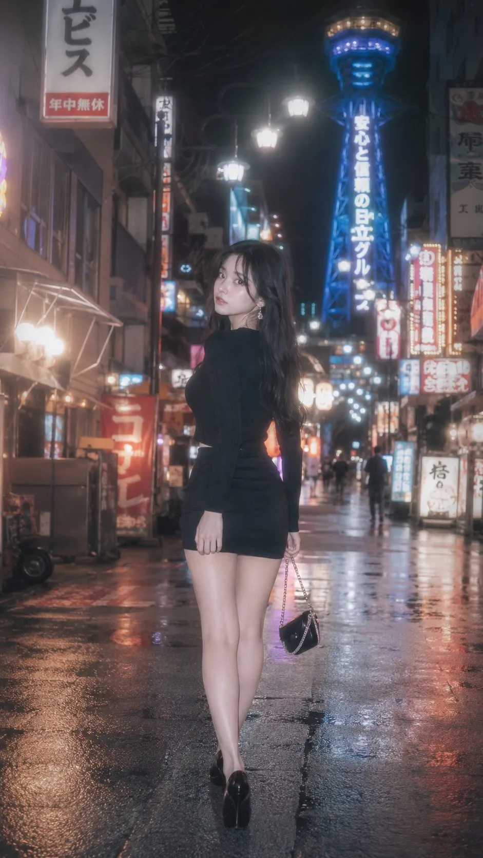 Osaka Tsutenkaku night CCD photobook