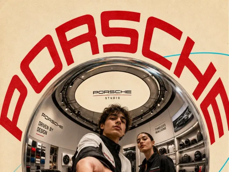 Fisheye luxury brand campaign