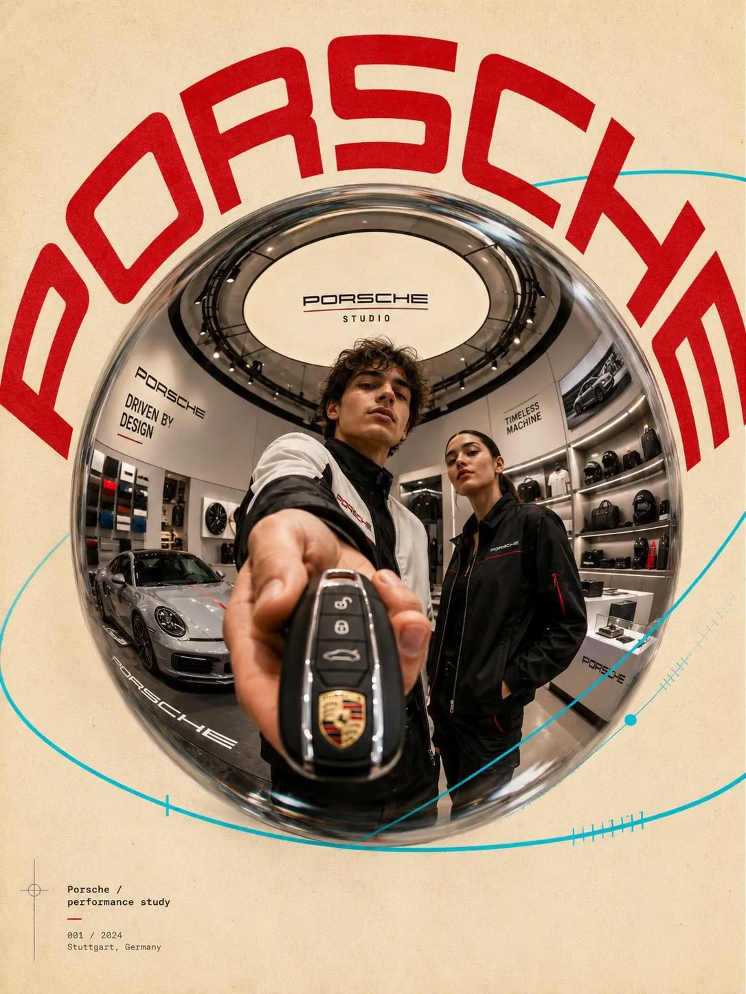 Fisheye luxury brand campaign