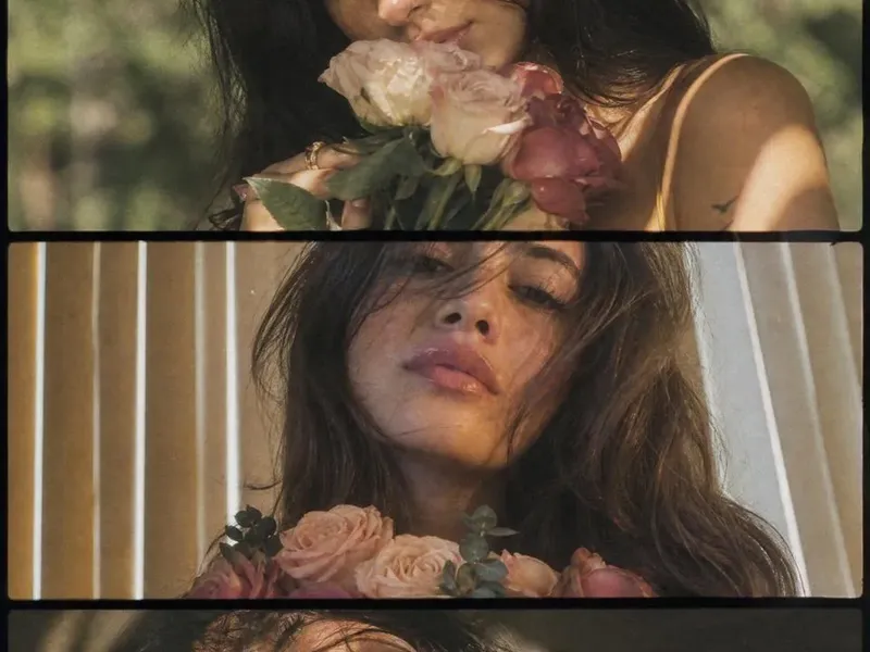 Cinematic roses bouquet