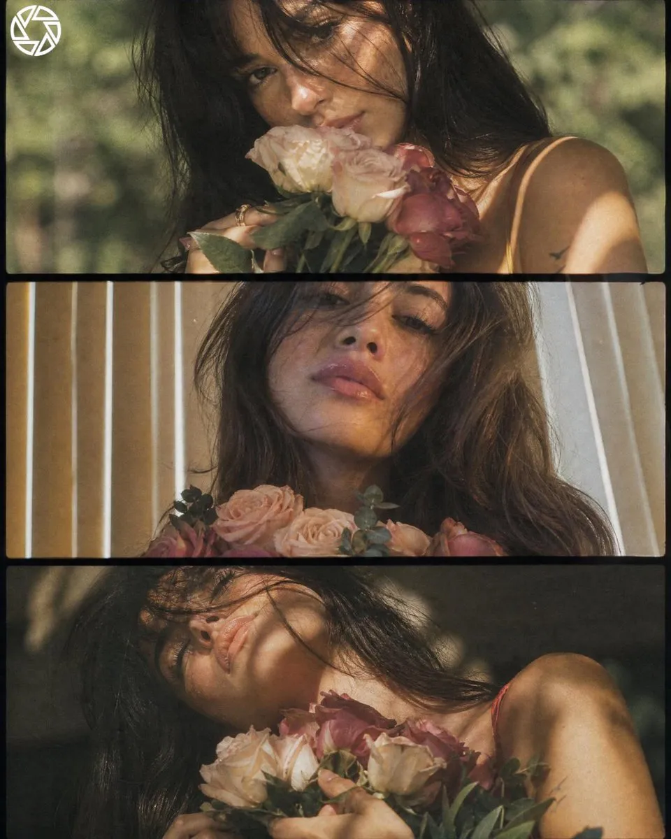 Cinematic roses bouquet