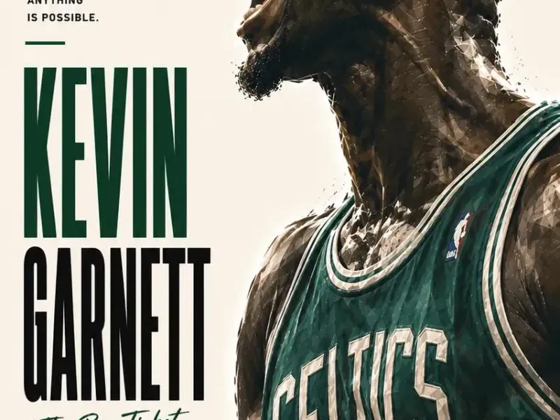 NBA legend cinematic action poster