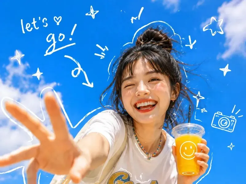 Gen-Z summer milkshake
