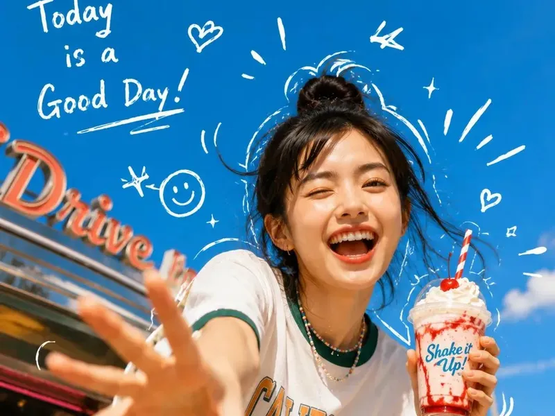 Gen-Z summer milkshake