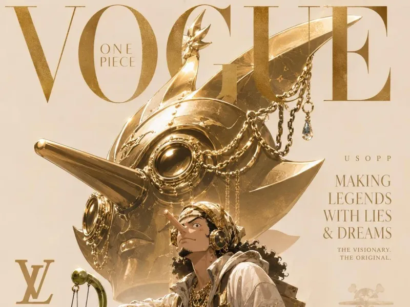 Vogue One Piece magazine cover
