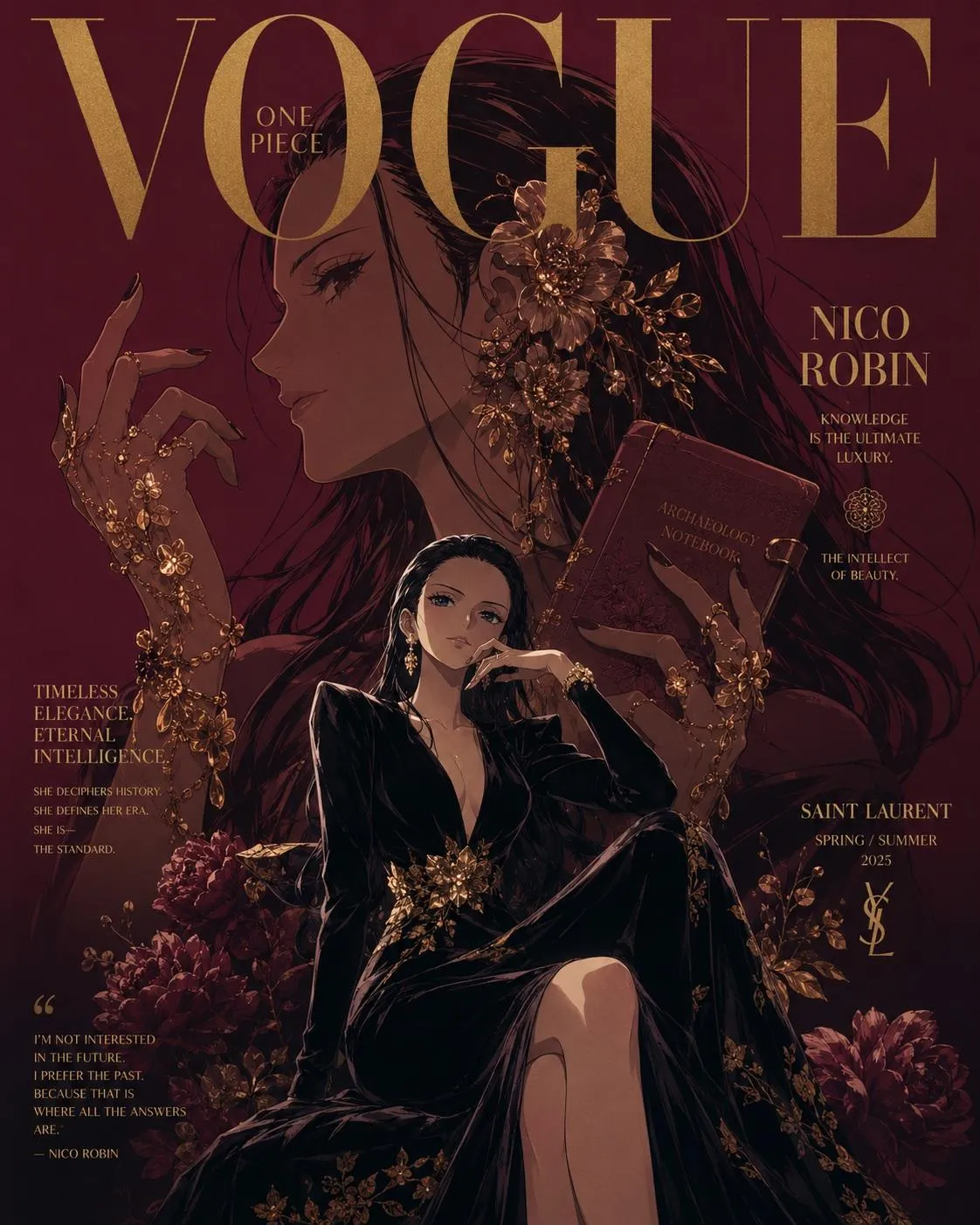 Vogue One Piece magazine cover