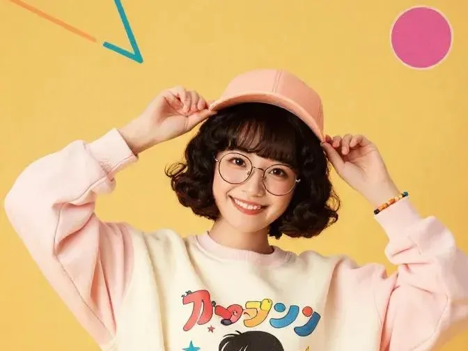 Y2K kawaii bob streetstyle